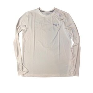 Southern Tide‎ Boys XL 16 Palms SJ Perf Tee White Long Sleeve Shirt NWT 11626